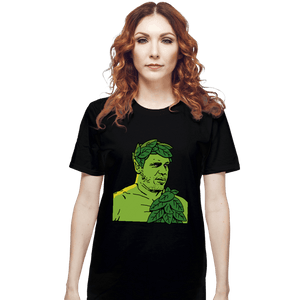 Shirts T-Shirts, Unisex / Small / Black Green Andre