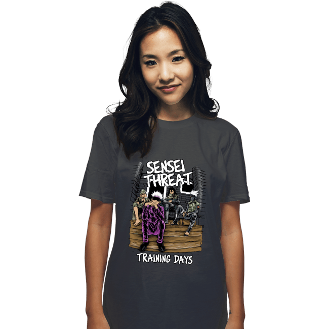 Secret_Shirts T-Shirts, Unisex / Small / Charcoal Sensei Threat