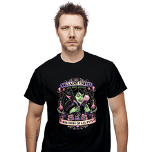 Load image into Gallery viewer, Daily_Deal_Shirts T-Shirts, Unisex / Small / Black Villains Unite Maleficent
