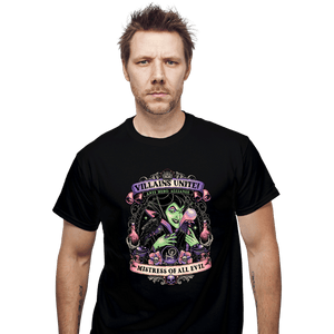 Daily_Deal_Shirts T-Shirts, Unisex / Small / Black Villains Unite Maleficent