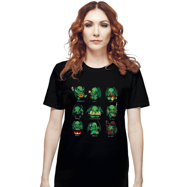Shirts T-Shirts, Unisex / Small / Black Cthulhu Roles