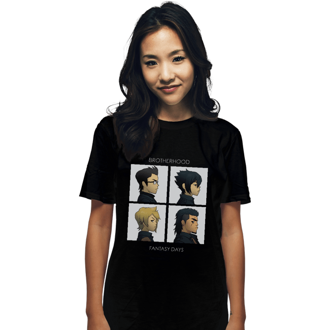 Shirts T-Shirts, Unisex / Small / Black Brotherhood Fantasy Days