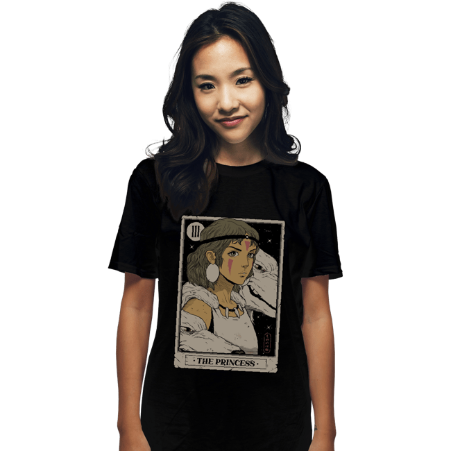 Daily_Deal_Shirts T-Shirts, Unisex / Small / Black The Princess Vintage Tarot