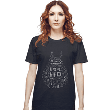 Load image into Gallery viewer, Shirts T-Shirts, Unisex / Small / Dark Heather Neighbor Shape
