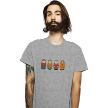 Load image into Gallery viewer, Shirts T-Shirts, Unisex / Small / Sports Grey Park Dolls
