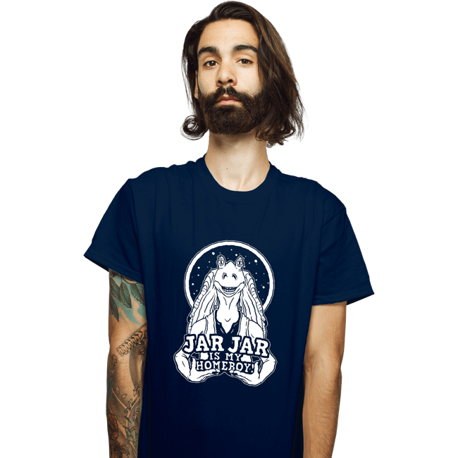 Secret_Shirts T-Shirts, Unisex / Small / Navy Meesa Homeboy