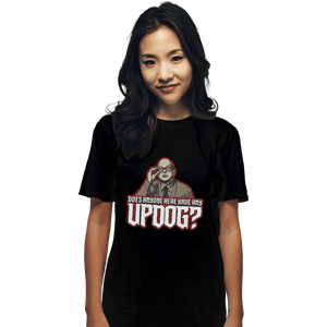 Shirts T-Shirts, Unisex / Small / Black Updog