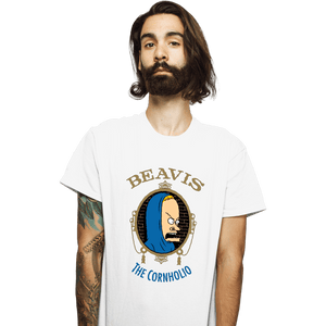 Daily_Deal_Shirts T-Shirts, Unisex / Small / White The Cornholio