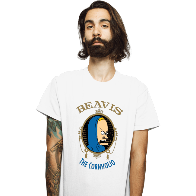 Daily_Deal_Shirts T-Shirts, Unisex / Small / White The Cornholio