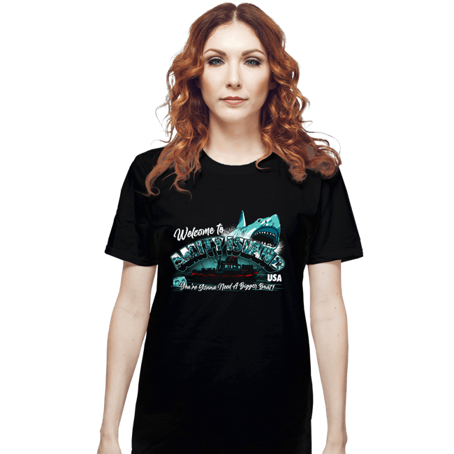 Shirts T-Shirts, Unisex / Small / Black Welcome To Amity Island