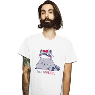 Shirts T-Shirts, Unisex / Small / White Trash But Fabulous