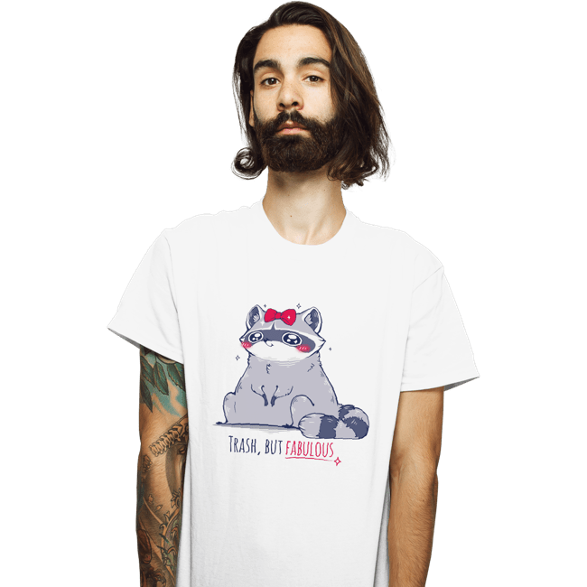 Shirts T-Shirts, Unisex / Small / White Trash But Fabulous