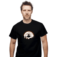 Load image into Gallery viewer, Shirts T-Shirts, Unisex / Small / Black Moonlight Clouds
