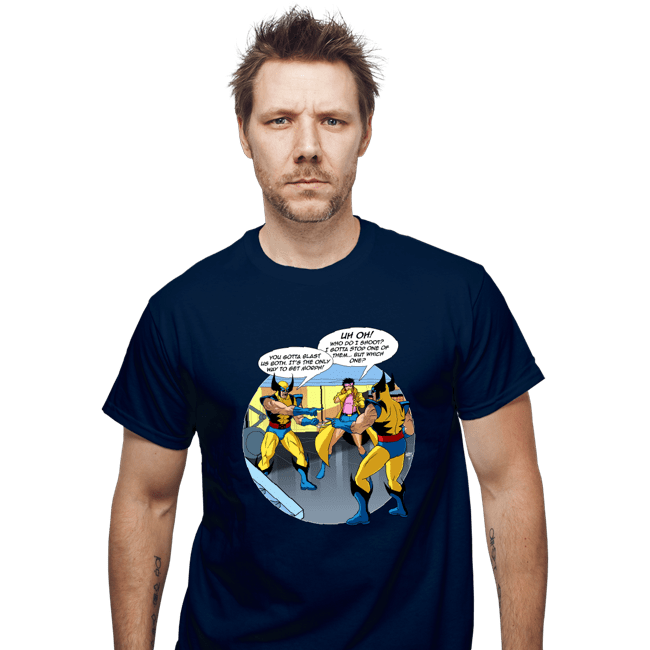 Secret_Shirts T-Shirts, Unisex / Small / Navy Will the Real Wolverine Please Stand Up