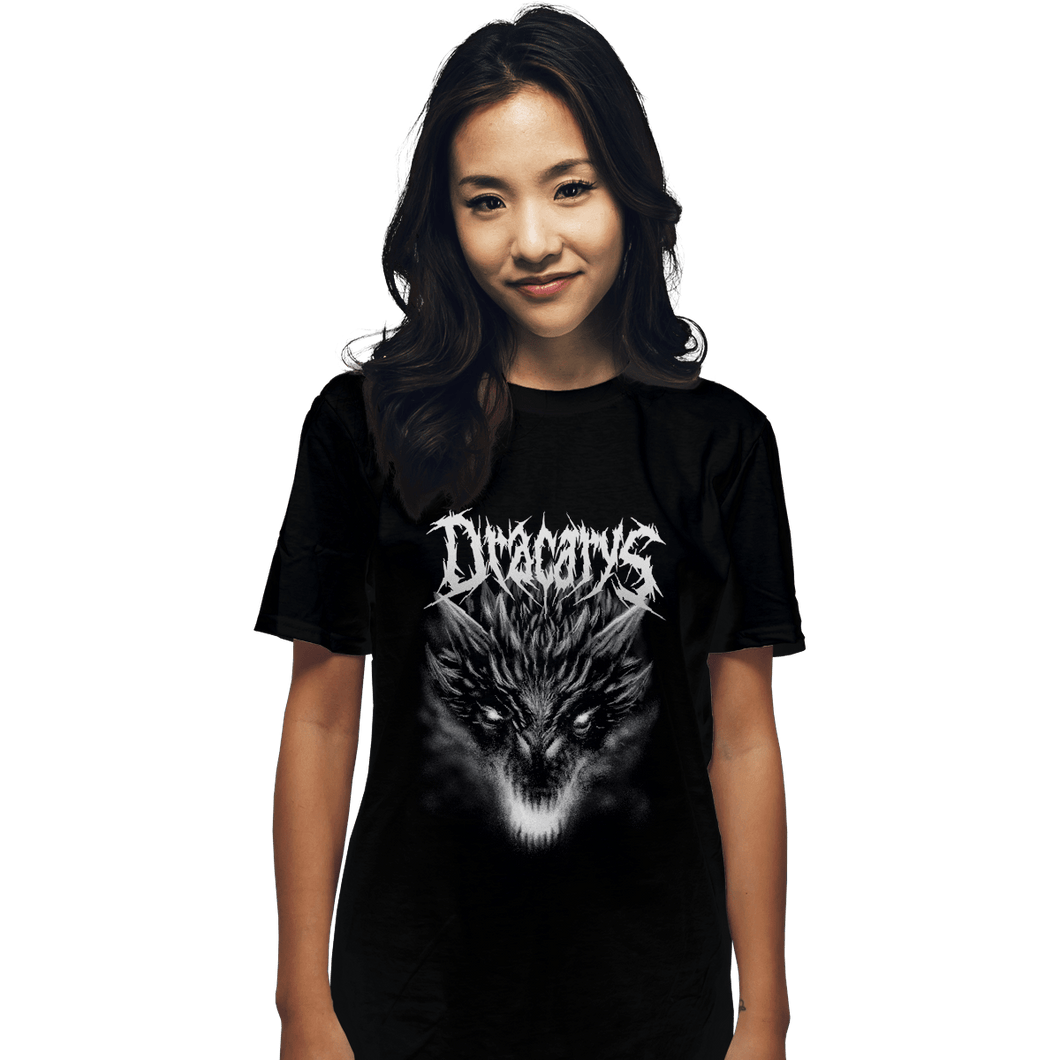 Shirts T-Shirts, Unisex / Small / Black Dracarys Metal