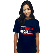 Load image into Gallery viewer, Shirts T-Shirts, Unisex / Small / Navy Maverick And Goose
