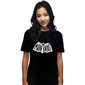 Daily_Deal_Shirts T-Shirts, Unisex / Small / Black Retro Moon Knight