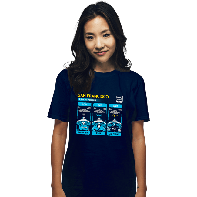Secret_Shirts T-Shirts, Unisex / Small / Navy Three Storms