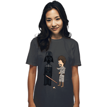 Load image into Gallery viewer, Daily_Deal_Shirts T-Shirts, Unisex / Small / Charcoal Stupid Jedi
