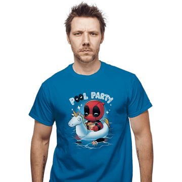 Shirts T-Shirts, Unisex / Small / Sapphire Pool Party