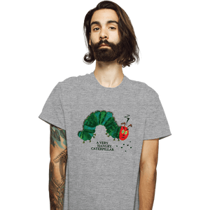 Secret_Shirts T-Shirts, Unisex / Small / Sports Grey A Very Hangry Caterpillar