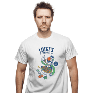 Daily_Deal_Shirts T-Shirts, Unisex / Small / White Luigi's Trattoria