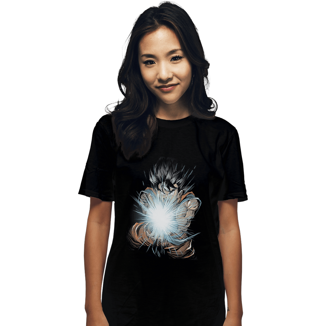 Shirts T-Shirts, Unisex / Small / Black Great Wave of Power