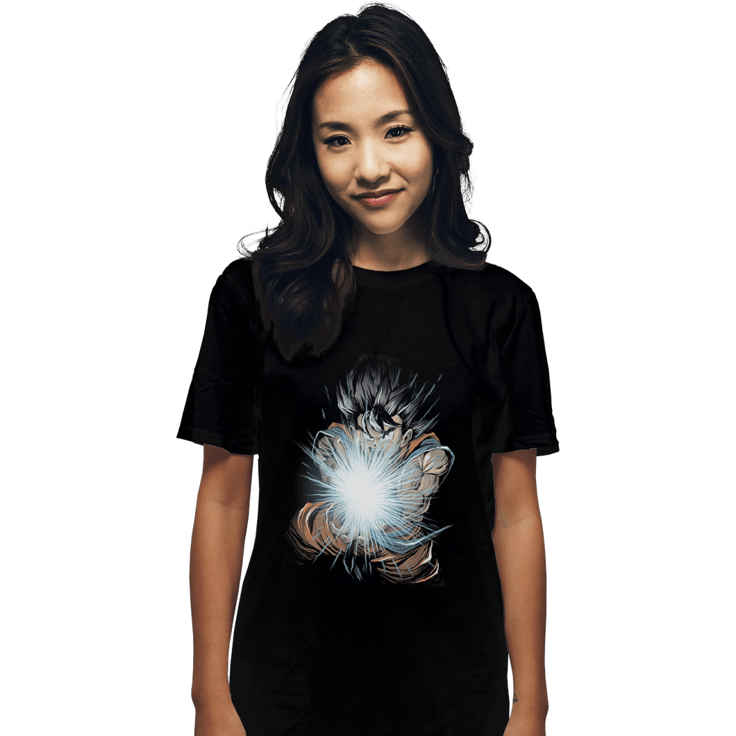 Shirts T-Shirts, Unisex / Small / Black Great Wave of Power