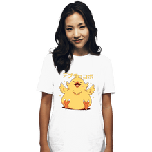 Load image into Gallery viewer, Shirts T-Shirts, Unisex / Small / White Fat Chocobo
