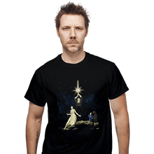 Load image into Gallery viewer, Daily_Deal_Shirts T-Shirts, Unisex / Small / Black A White Wolf
