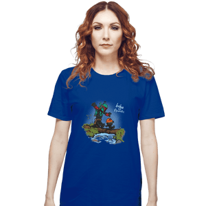 Shirts T-Shirts, Unisex / Small / Royal Blue Boba And Fennec