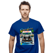 Load image into Gallery viewer, Daily_Deal_Shirts T-Shirts, Unisex / Small / Royal Blue Out Run And Time
