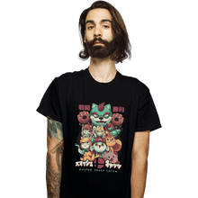 Load image into Gallery viewer, Shirts T-Shirts, Unisex / Small / Black Smash Cats
