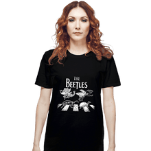Load image into Gallery viewer, Secret_Shirts T-Shirts, Unisex / Small / Black The Real Beetles
