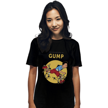 Daily_Deal_Shirts T-Shirts, Unisex / Small / Black The Adventures Of Gump