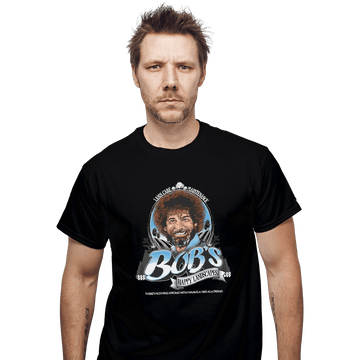 Shirts T-Shirts, Unisex / Small / Black Happy Landscapes