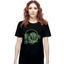 Load image into Gallery viewer, Daily_Deal_Shirts T-Shirts, Unisex / Small / Black Cthulhu Says Hi
