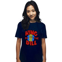 Load image into Gallery viewer, Shirts T-Shirts, Unisex / Small / Navy King Of The Dill
