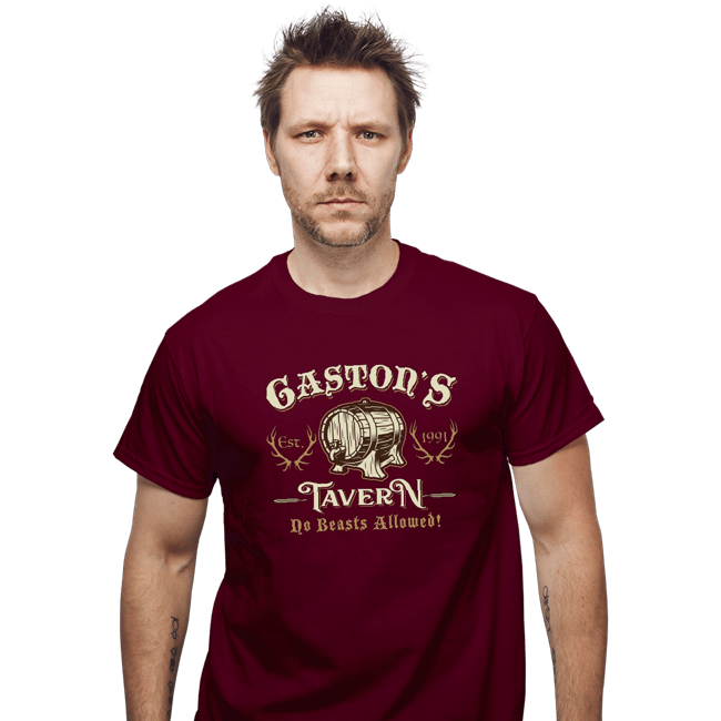 Secret_Shirts T-Shirts, Unisex / Small / Maroon Gaston's Tavern