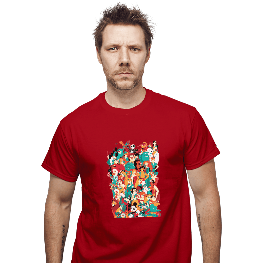 Shirts T-Shirts, Unisex / Small / Red Mouse House Heroes '19