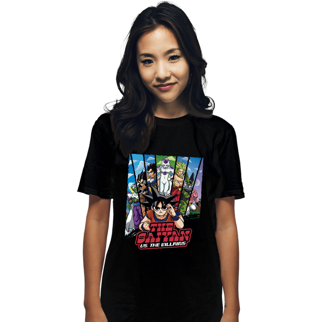 Secret_Shirts T-Shirts, Unisex / Small / Black The Saiyan V The Villains