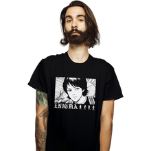 Load image into Gallery viewer, Shirts T-Shirts, Unisex / Small / Black Enigma
