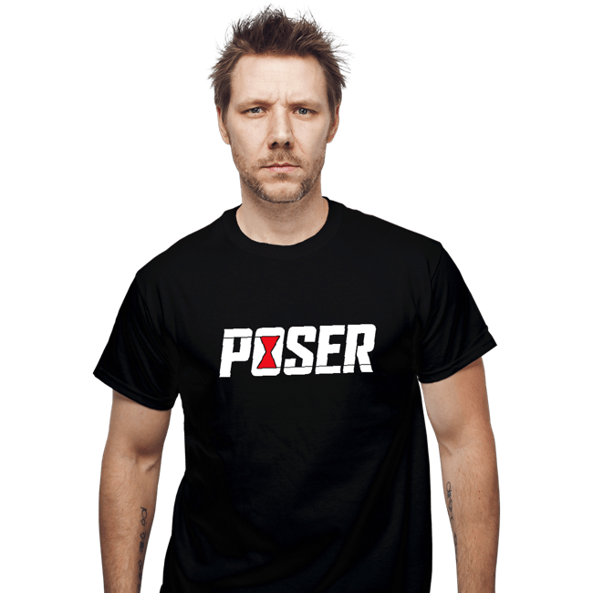 Secret_Shirts T-Shirts, Unisex / Small / Black Poser