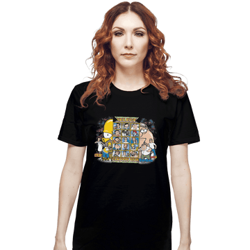 Shirts T-Shirts, Unisex / Small / Black Clash Of Toon Dads