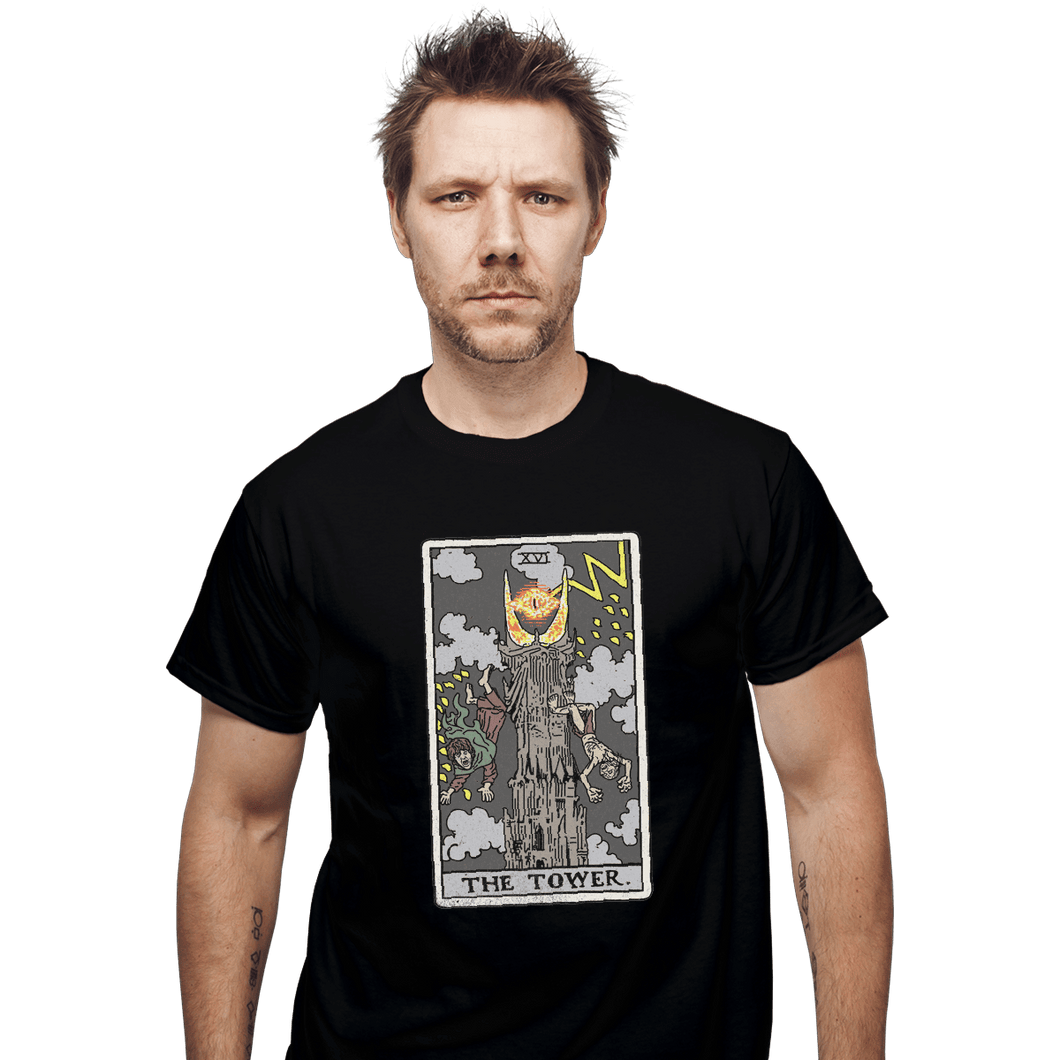 Shirts T-Shirts, Unisex / Small / Black The Tower