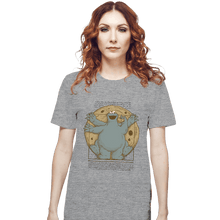 Load image into Gallery viewer, Daily_Deal_Shirts T-Shirts, Unisex / Small / Sports Grey Vitruvian Cookie
