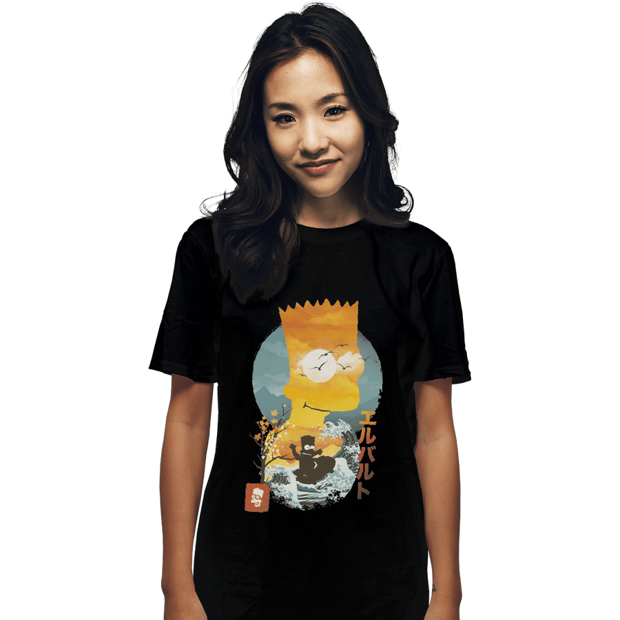 Shirts T-Shirts, Unisex / Small / Black Bart Ukiyoe