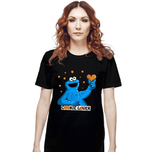 Load image into Gallery viewer, Daily_Deal_Shirts T-Shirts, Unisex / Small / Black Cookie Lover
