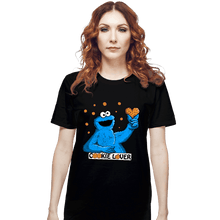 Load image into Gallery viewer, Daily_Deal_Shirts T-Shirts, Unisex / Small / Black Cookie Lover
