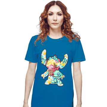 Secret_Shirts T-Shirts, Unisex / Small / Sapphire Magical Stitch